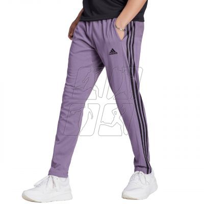 3. adidas Essentials Single Jersey Tapered Open Hem 3-Stripes M Pants IJ8699