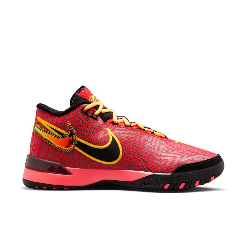 6. Nike LeBron NXXT Genisus Bright Crimson Basketball Shoes – HF0712-600