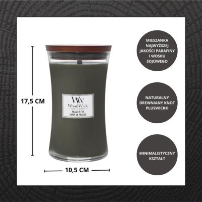 4. FRASER FIR WOODWICK Large Candle