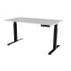 Electric height adjustable desk MOON LONG 150x80x72-120 black/white
