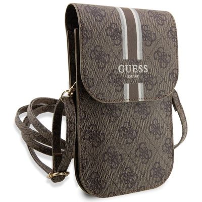 3. Guess 4G Stripe handbag - brown