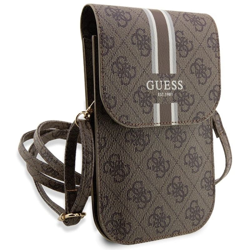 3. Guess 4G Stripe handbag - brown