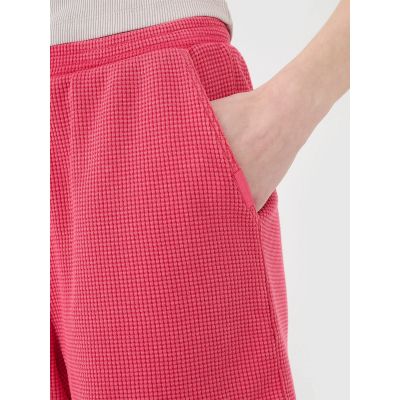 Women's casual waffle knit shorts 4F 4FRSS25TSHOF699-54S