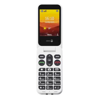 11. Doro Leva L20 7.11 cm (2.8") 132 g Red, White Functional phone