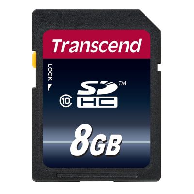2. SD Card 8GB Transcend SDHC Class10