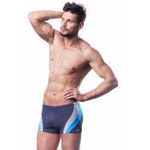 Men's swimming trunks 034 gray-blue S