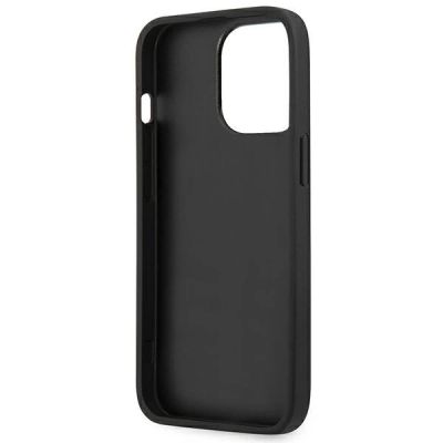 7. Guess 4G Big Metal Logo Case for iPhone 14 Pro Max - Gray