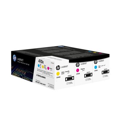 8. TONER CARTRIDGE 410X C/Y/M/TRIPLE PACK