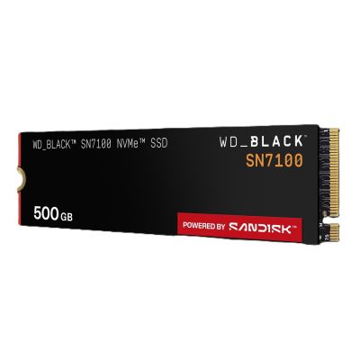 22. WD Black SN7100 500GB M.2 NVMe WDS500G4X0E SSD