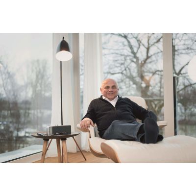 5. FALLER OSKAR Portable Mono Speaker Black, Silver 4 W