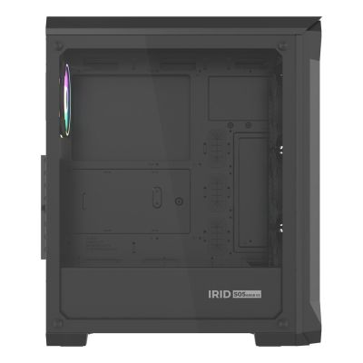 18. NATEC Genesis Irid 505 ARGB NPC-1518 Case (ATX, Micro ATX, Mini ITX; Black)