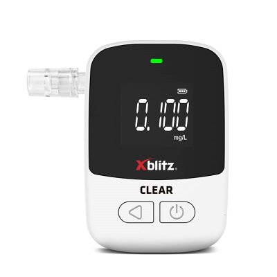 XBLITZ CLEAR - Electrochemical breathalyzer