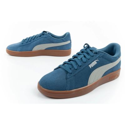 8. Puma men's sports shoes sneakers Smash 3.0 leather classic fashionable blue