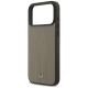 6. Mercedes Leather The Move MagSafe Case for iPhone 17 Pro Max - Beige