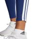 5. adidas Essentials 3-Stripes Cotton Women's Leggings Dark Blue JE0067