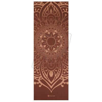 2. Go Jogi Gaiam Intense Rust Sundial Layers 5mm 65738 mat