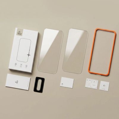 9. Tech-Protect Easy Set+ 2-Pack Tempered Glass for the Display and Tempered Glass for the Lens for Samsung Galaxy A27 5G