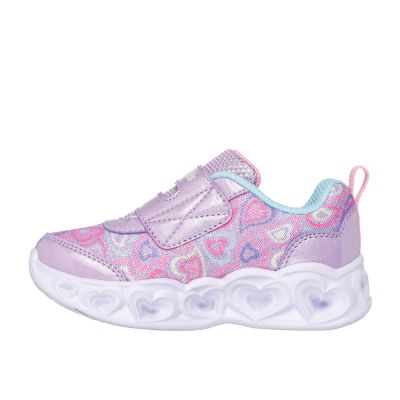3. Skechers Kids' Casual Shoes HEART LIGHTS BOOGIE LAND 303258N LVMT