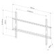 5. Techly ICA-PLB 162XL TV Mount 2.03 m (80") Black
