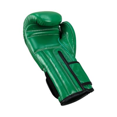 8. RBT-GREENSTRIKE Leather Boxing Gloves 12 oz Green