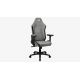 6. AEROCOOL CROWN AeroSuede Stone Gray armchair