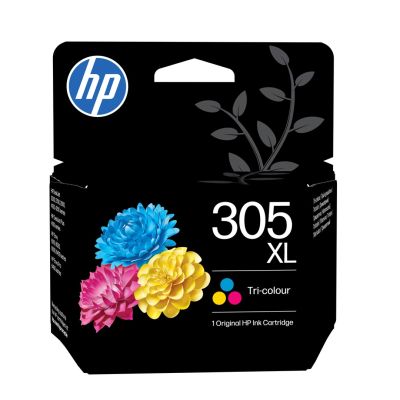 15. HP 305XL Tri-color Original High Yield Ink Cartridge