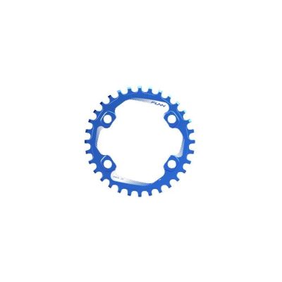 FUNN SOLO96 crankset chainring blue 34