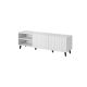 3. TV cabinet PAFOS 150x40x52 white matt