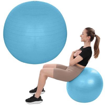 13. FITNESS BALL 65CM ANTIBURST BLUE