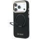 2. Guess Ring Stand 360 Grained Classic Logo MagSafe Case for iPhone 18 Pro Max / 17 Pro Max - Black