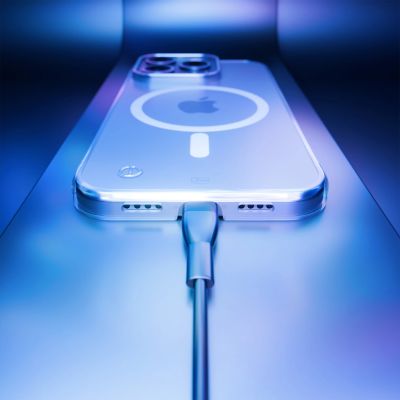 7. 3mk Just20g MagCase for iPhone 16 Pro - transparent