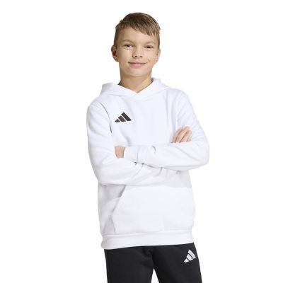 3. Kids' adidas Entrada 26 Hoody white JZ6561