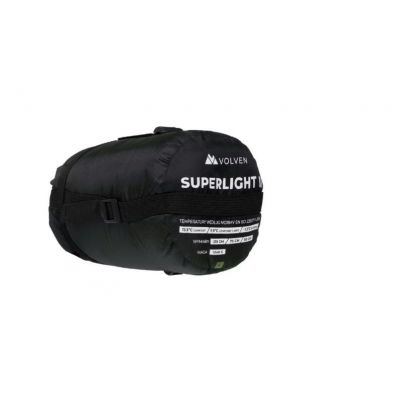 8. Volven Superlight II Travel Sleeping Bag - Olive Green Right