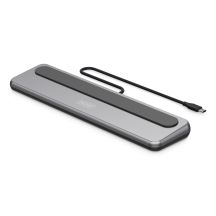 12-port USB-C docking station, max. 8K/30Hz with HDR, HDMI, DP, max. 3 monitors (MST), USB-C 3.2 Gen2, Gigabit Ethernet, SD/Micro SD, Audio, PD 100W