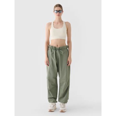 7. Women's casual oversize parachute pants 4F 4FRSS24TTROF1330-44S