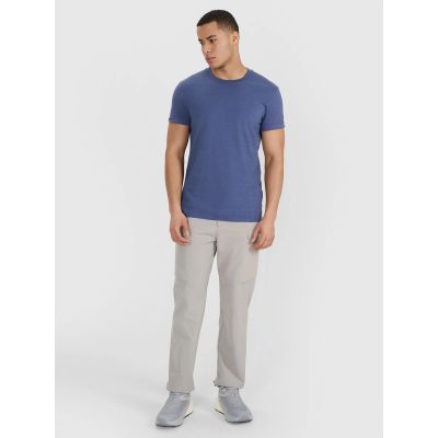 6. Men's regular plain T-shirt 4F 4FRSS25TTSHM3041-32S