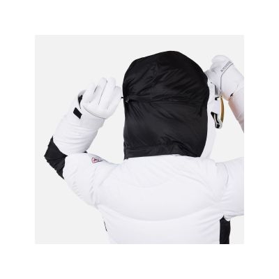 7. Women’s ROSSIGNOL W CIASTEL DOWN MIX JKT ski jacket, white