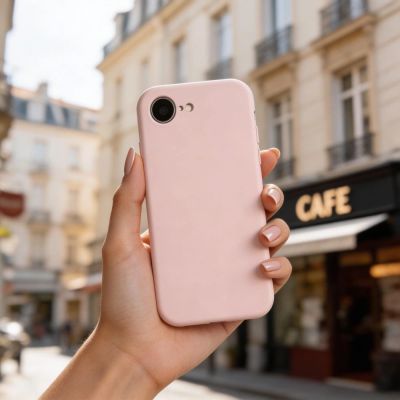 5. Tech-Protect Silicone MagSafe Case for iPhone 16e / 17e - Pink