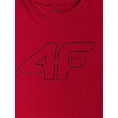 5. Boy's regular printed T-shirt 4F 4FJRSS26TTSHM3599-10S