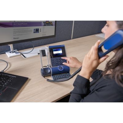 5. Alcatel-Lucent Enterprise ALE-300 VoIP Phone Blue LCD