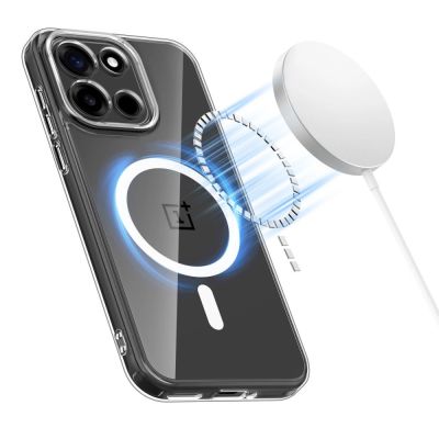 3. Tech-Protect FlexAir Hybrid MagSafe Case for OnePlus Nord 6 - Transparent