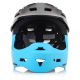 2. Meteor Hydra M Full-Face Bike Helmet 55-58 cm Black/Blue