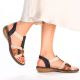 8. Comfortable Rieker W RKR662 multicolor sandals