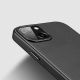 8. Dux Ducis Grit Leather Case for iPhone 14 Plus Elegant Faux Leather Cover (MagSafe Compatible) Black