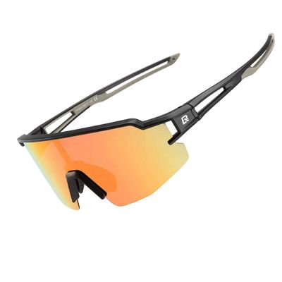 Rockbros polarized sunglasses 5 lenses gray