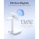 2. ESR Pulse HaloLock MagSafe Case for Apple AirPods 4 / 5 - light blue
