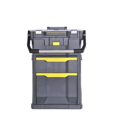 6. Stanley STST1-79231 Suitcase/Bag Suitcase-style cover with legs Black, Yellow