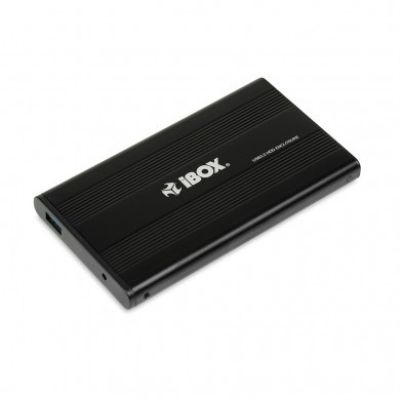 IBOX HD-02 EXTERNAL 2.5" USB 3.0 IEU3F02 housing (2.5"; USB 3.0; Aluminum; black)