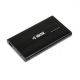 IBOX HD-02 EXTERNAL 2.5" USB 3.0 IEU3F02 housing (2.5"; USB 3.0; Aluminum; black)