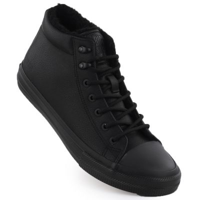 2. Men's black insulated high-top sneakers Big Star OO174607
